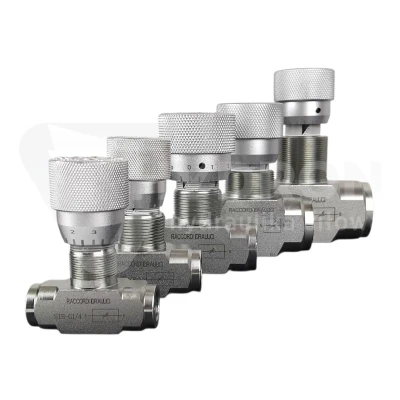 Zawór dławiący VRFB/STB 90° 1" 280bar 80l/min