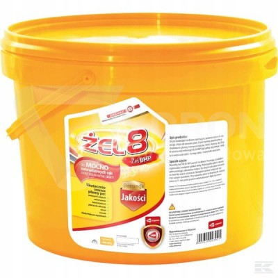 Przejdź do produktu Żel BHP do mycia rąk z dodatkiem trącym V8 5L