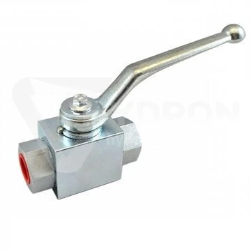 Zawór kulowy dwudrożny nierdzewny BKH 3/8" 63bar