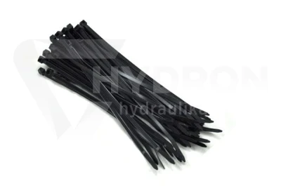 Taśma opaska kablowa UV 4,8x450mm - 100szt czarne