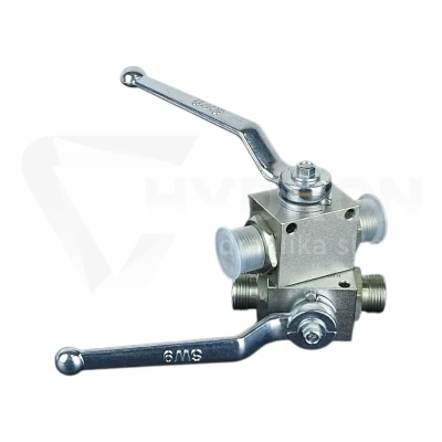 Zawór kulowy dwudrożny BKH M20X1,5" 500bar 12S GZ