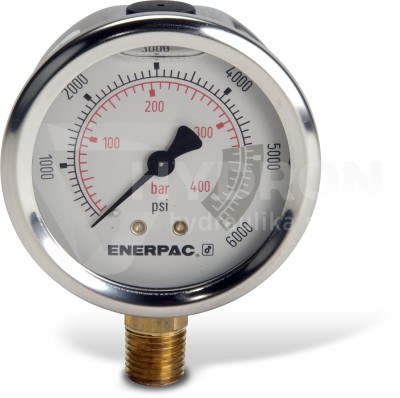 Przejdź do produktu Manometr dolny MG1-63 G2517L 400bar ENERPAC