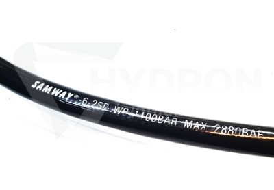 Przejdź do produktu Wąż termoplastyczny DN06 2SP 1100 bar
