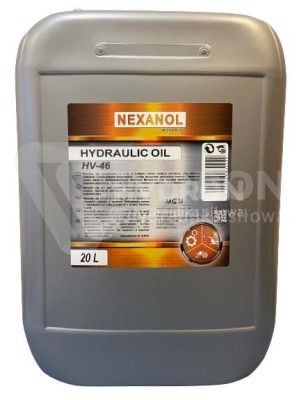 Przejdź do produktu Olej hydrauliczny HYDROL HV46 20L NEXANOL