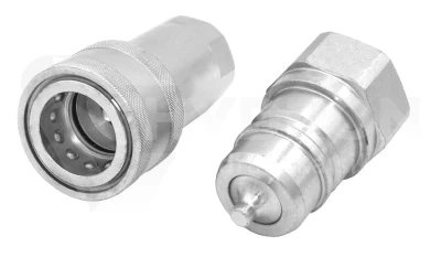 Zestaw szybkozłącza grzybkowego 3/4" (gniazdo+wtyczka)
