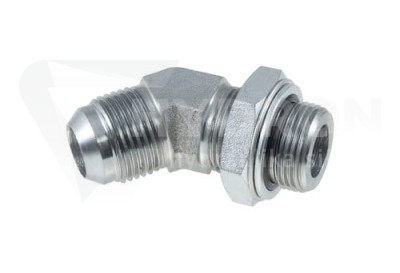 Przejdź do produktu Przyłączka kolankowa 45° BSP 1/4" / 9/16JIC