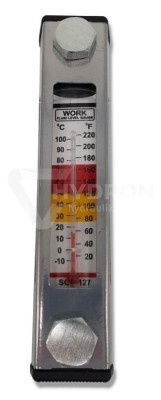 Przejdź do produktu Wskaźnik poziomu oleju z termometrem LVA 127mm M10