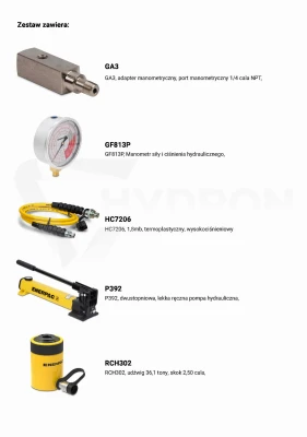Zestaw SCH302H ENERPAC