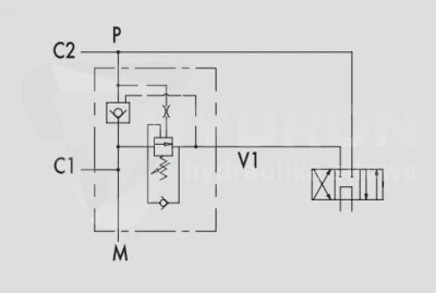 Zawór regeneracyjny VRSP 1/2"