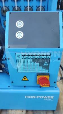 Zakuwarka do węży P20 Finn Power używana !