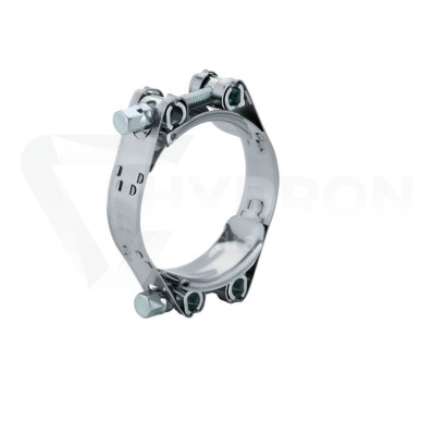 Przejdź do produktu Obejma podwójna GBS HEAVY 110-120mm W1 Silver