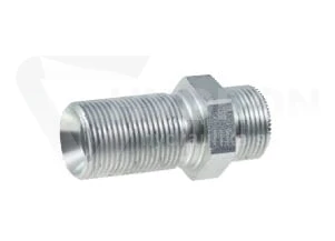 Złączka prosta długa BB M22X1,5 płaska-bez stożka