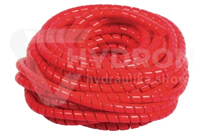 Osłona spiralna węża czerwona WN25 22-27MM