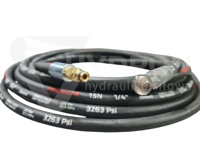 Przejdź do produktu Przewód do czyszczenia rur DN06 5m 225bar CLICK