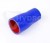 Redukcja silikonowa prosta 51/70mm niebieska