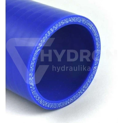 Redukcja silikonowa prosta 80/83mm niebieska