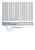 Redukcja silikonowa prosta 80/89mm niebieska