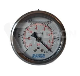 Wakuometr tylny (-1 do 3 BAR) gwint 1/4"
