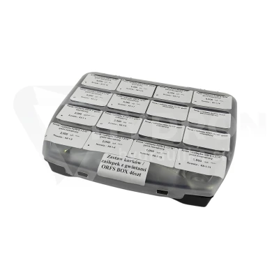 Zestaw korków / zaślepek z gwintami ORFS BOX 46szt