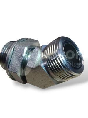 Przyłączka kolankowa 45° ED 1" BSP / 1.7/16  AORFS
