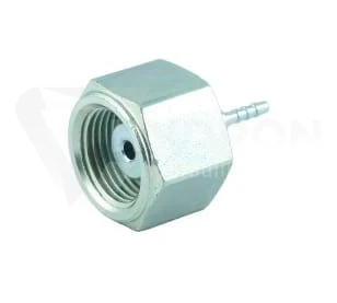 Nypel do węża pomiarowy DN02 DKR 1/4" + tulejka