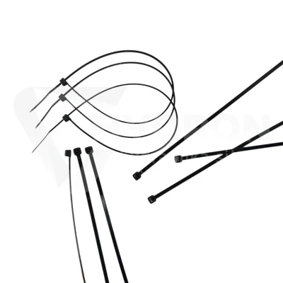 Taśma opaska kablowa UV 7,6x450mm - 100szt czarne