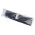 Taśma opaska kablowa UV 7,6x450mm - 100szt czarne