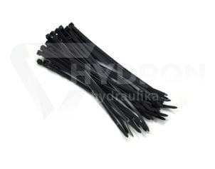 Przejdź do produktu Taśma opaska kablowa UV 7,6x250mm - 100szt czarne