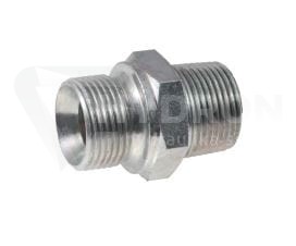 Przejdź do produktu Złączka prosta BB BSP 1/2" / 3/4" BSPT nierdzewna