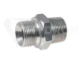 Złączka prosta BB BSP 1/2" / 3/4" BSPT nierdzewna