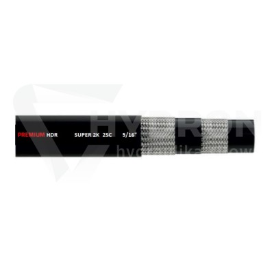 Przejdź do produktu Wąż hydrauliczny DN08 2SC 425 bar SUPER 2K gładki