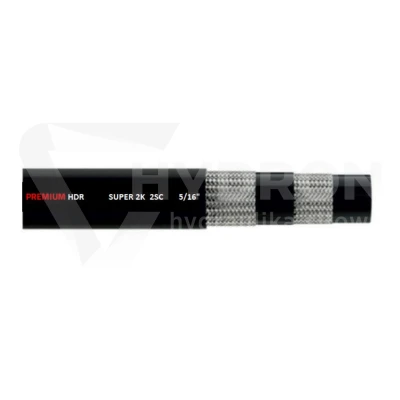 Wąż hydrauliczny DN08 2SC 425 bar SUPER 2K gładki