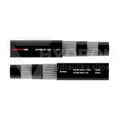 Wąż hydrauliczny DN13 2SC 350 bar SUPER 2K gładki