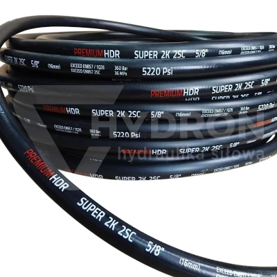 Wąż hydrauliczny DN16 2SC 350 bar SUPER 2K gładki
