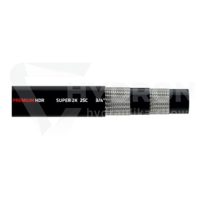 Przejdź do produktu Wąż hydrauliczny DN20 2SC 310 bar SUPER 2K gładki