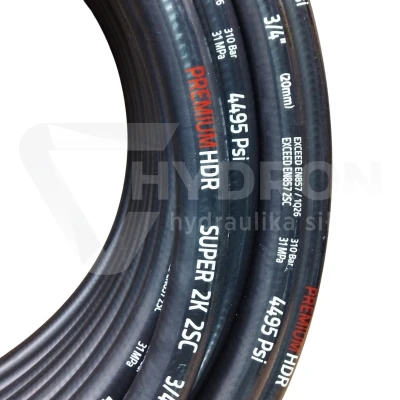 Wąż hydrauliczny DN20 2SC 300 bar SUPER 2K gładki