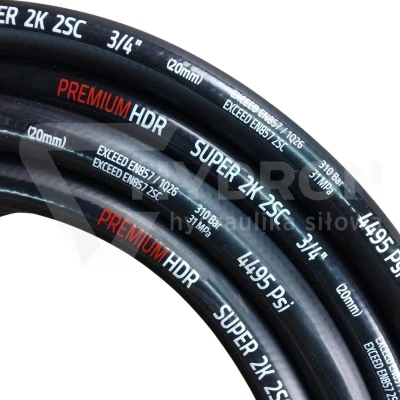 Wąż hydrauliczny DN20 2SC 300 bar SUPER 2K gładki