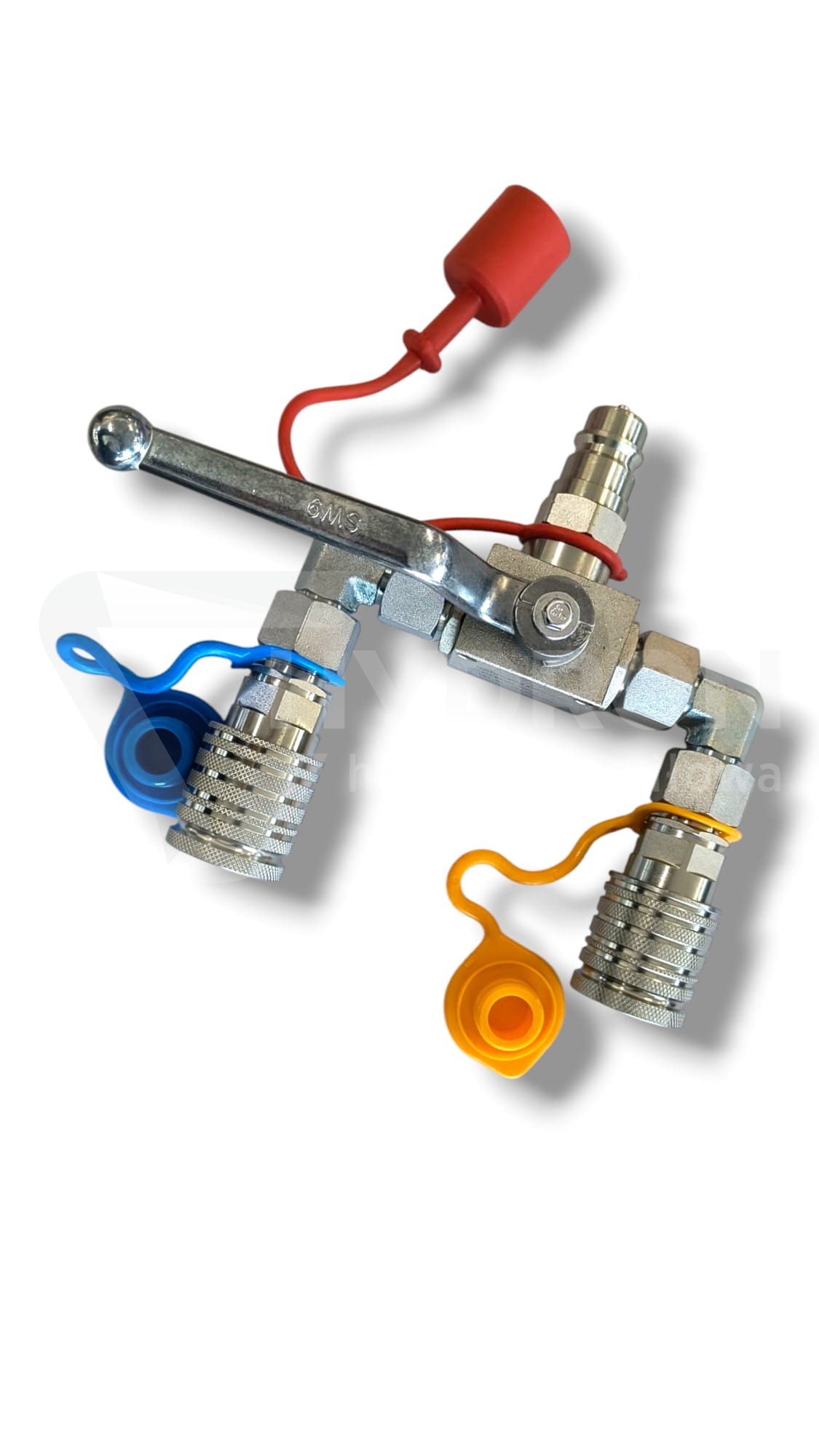 Rozdzielacz hydrauliczny kulowy z szybkozłączami