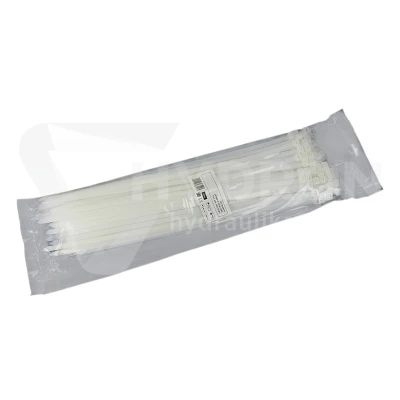 Taśma opaska kablowa 7,6x450mm - 100szt bałe