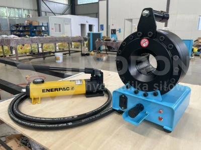 Zakuwarka ręczna do węży hydrauliczny NFF16 1" - ekonomiczna, najtańsza