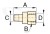 Adapter FZ1634 1/2"NPTF/3/8"NPTF ENERPAC