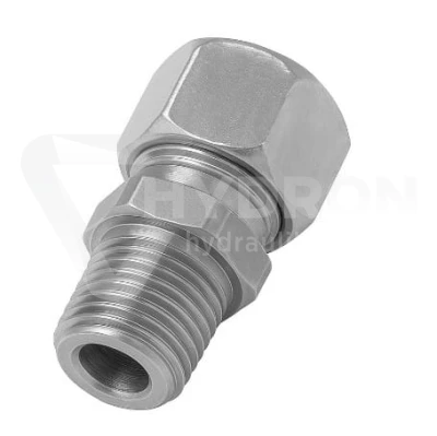 Złączka GE6-LLM / M10X1/M10X1 stal nierdzewna