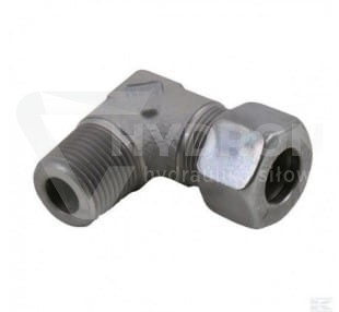 Przejdź do produktu Złączka kolankowa W90 6-LLM M10X1/M10x1 stal nierd