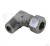 Złączka kolankowa W90 6-LLM M6X1/M10x1 stal nierdz