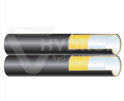 Przejdź do produktu Wąż termoplastyczny TWIN BLIŹNIAK R1 DN10 212BAR