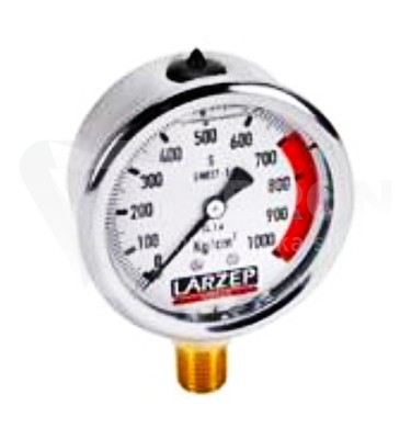 Przejdź do produktu Manometr 1/4"NPT AV10007 LARZEP LARZEP