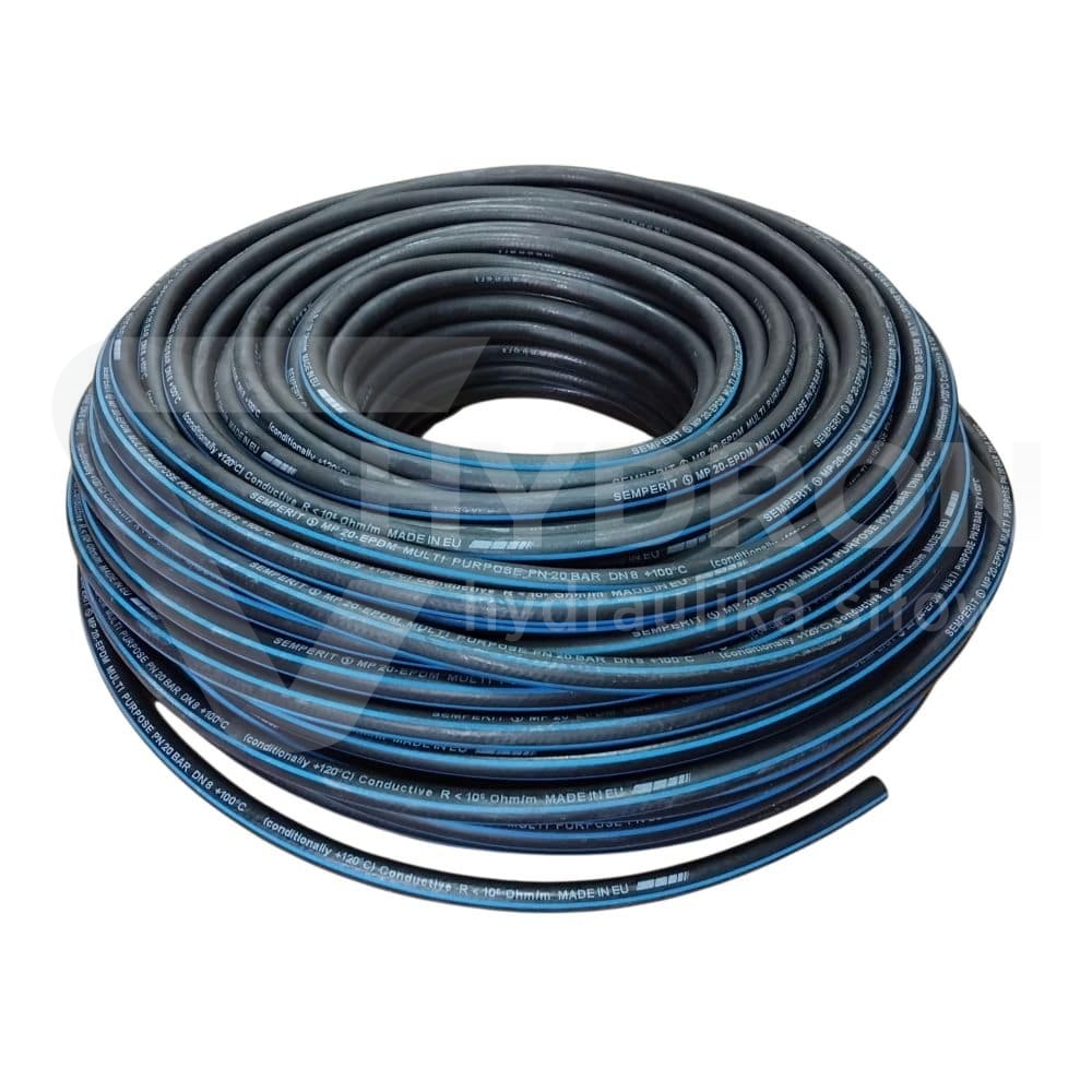 Wąż do powietrza i wody EPDM DN08X3,5 rolka 50mb