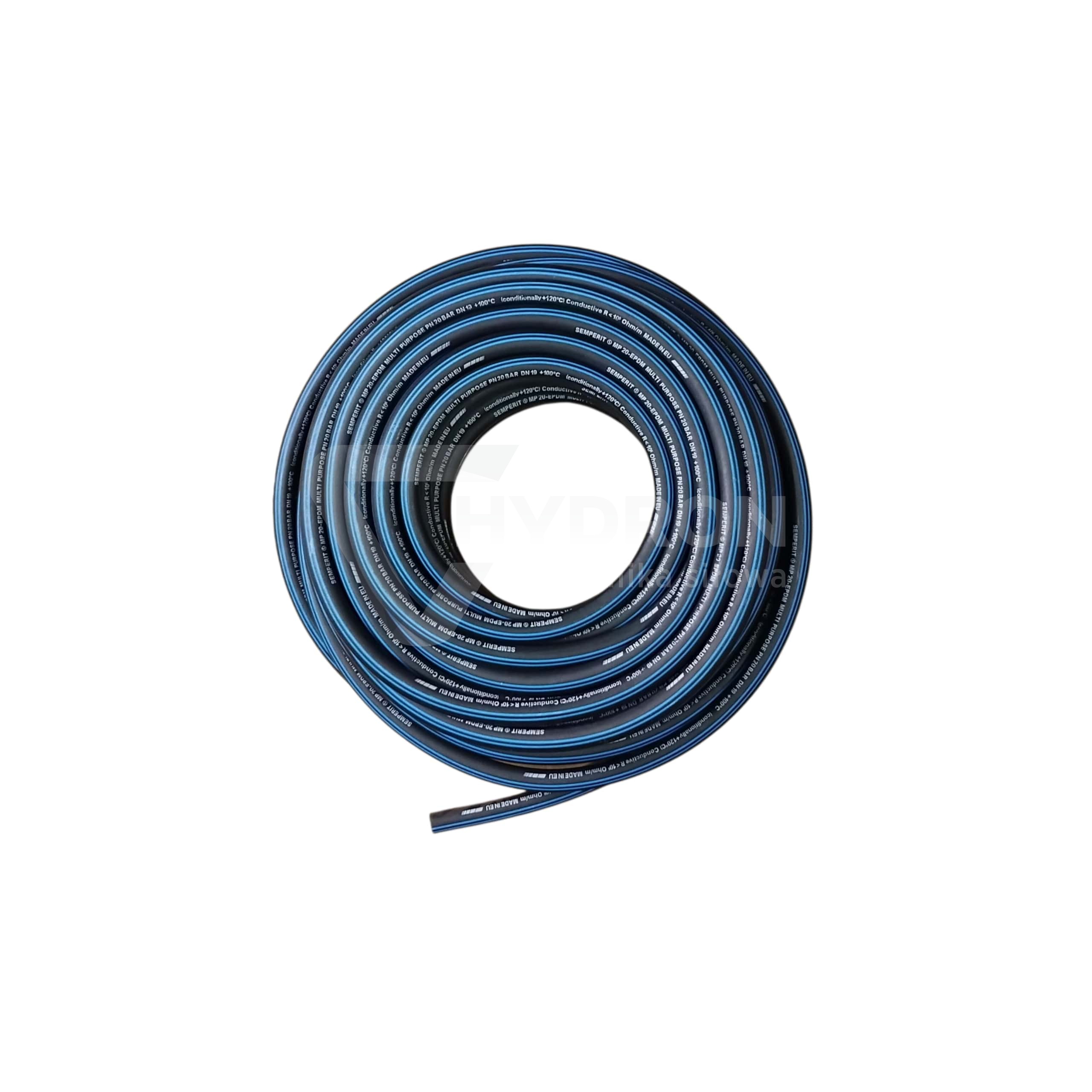 Wąż do powietrza i wody EPDM DN20X4.5 rolka 50mb