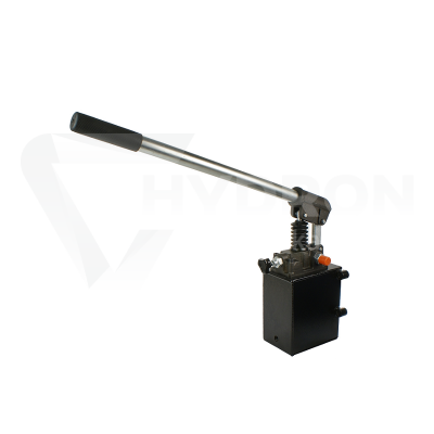 Przejdź do produktu Pompa hydrauliczna ręczna jednostronna 12cm3 ze zbiornikiem 5L