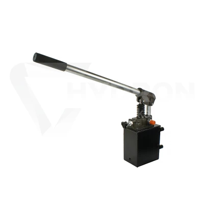Pompa hydrauliczna ręczna jednostronna 12cm3 ze zbiornikiem 5L